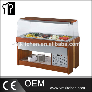 Luxus -Design Fancooling Doppelseiten Salatbar