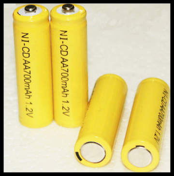 nicd aa 700mah 9.6v