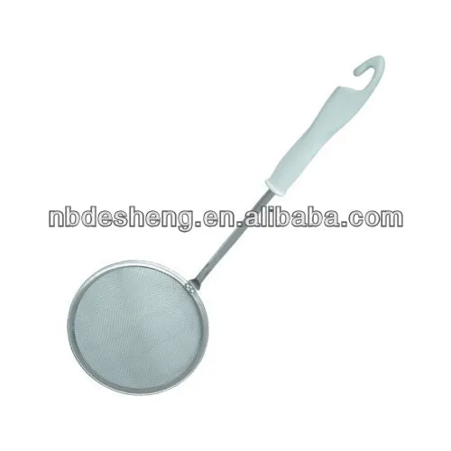 pp handle stainless steel head Skimmer with holk