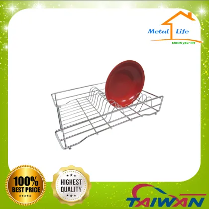 2-tier chrome kitchen dish drying rack/dish rack/kitchen dish rack