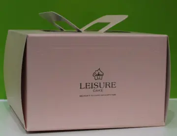 Brown Kraft paper cake box