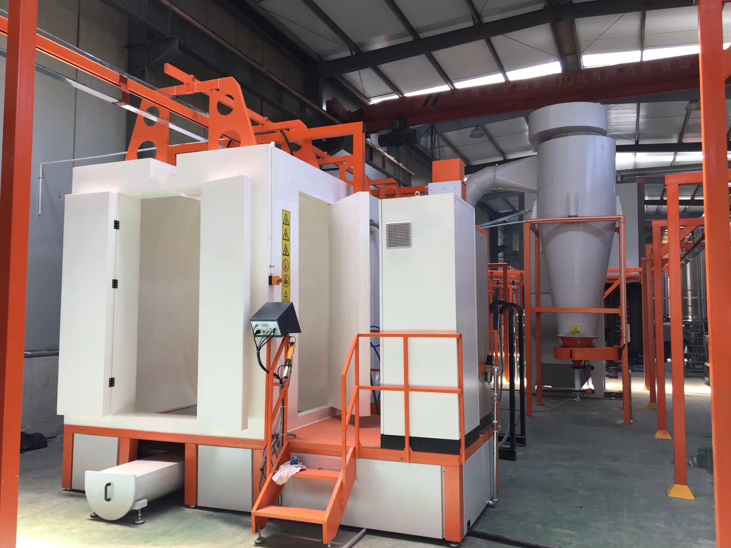 Spray Coating booth powder coating machine