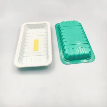Double Color PET Plastic Blister Food Tray