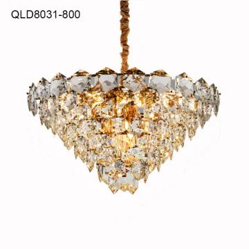 modern pendant chandelier for living room crystal lights