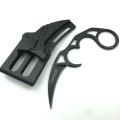 EDC Karambit-Messer mit fester Klinge