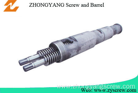 Conical Double Screw Stem and Barrel Cylinder