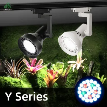 Y30-WRGB Aquarium Track Wall Lamp: White Light Full Spectrum LED Grow Lights for Week Aqua