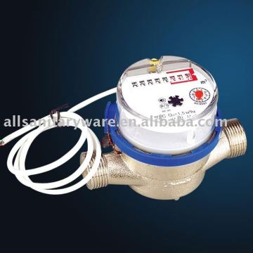 Remote-reading water meter