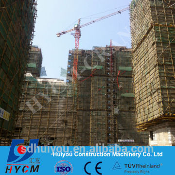 2017 Shandong jinan huiyou new model TC7032 TC7030 16ton 12ton construction used and new topkit topless tower crane