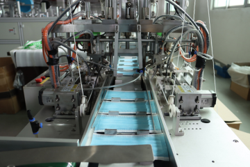 Fully automatic production disposable mask machine for sale