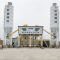 HZS75 lifting hopper commercial concrete mixing plant