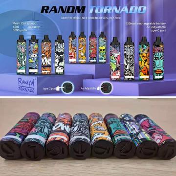 RandM Tornado 6000 PUFFS Disposable Vape