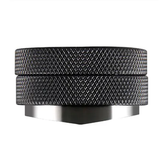 58.35mm Coffee Tamper Stainless Steel Convex Base Adjustable Griphandle Barista Espresso Tamper Palm Pressure Coffeeware