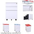 Office Furniture Movable Cabinets 3 drawer steel pedestal mobile movable cabinet Factory