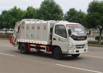 FOTON compressing garbage truck,garbage truck