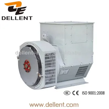 Three phase brushless alternators with AVR