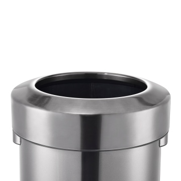 High Capacity No Lid Round Shape Trash can