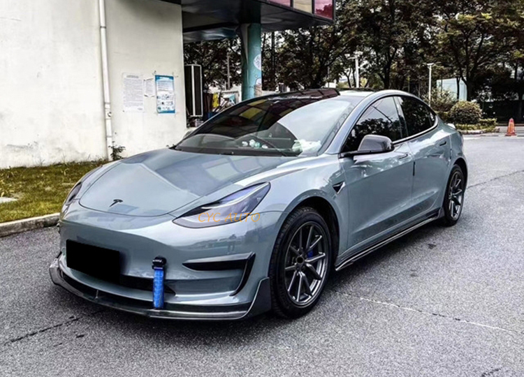 Tesla Rear Spoiler Refit Kit Fashion Refit Body Kit Car Aero Kit For Tesla Model 3 2017-2019, High ...