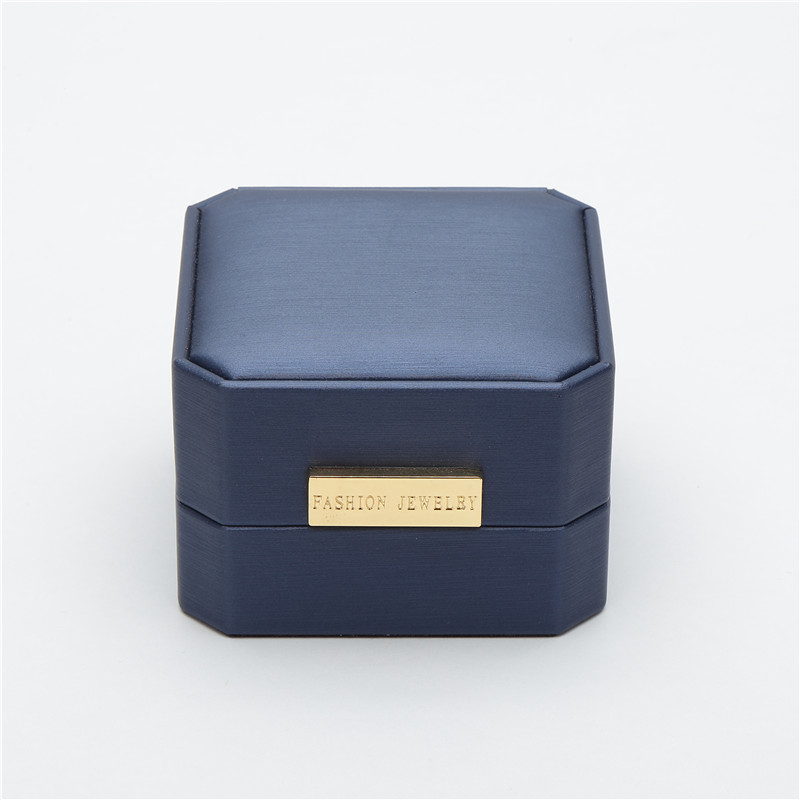 High-end Pu Leather Jewelry Box with logo