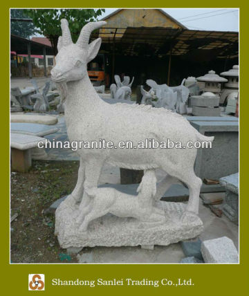 stone goats sculptures sale