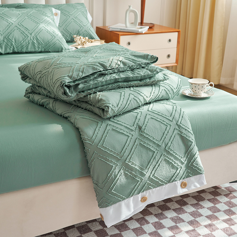 New design filled quilting duvet comforter bedding sets