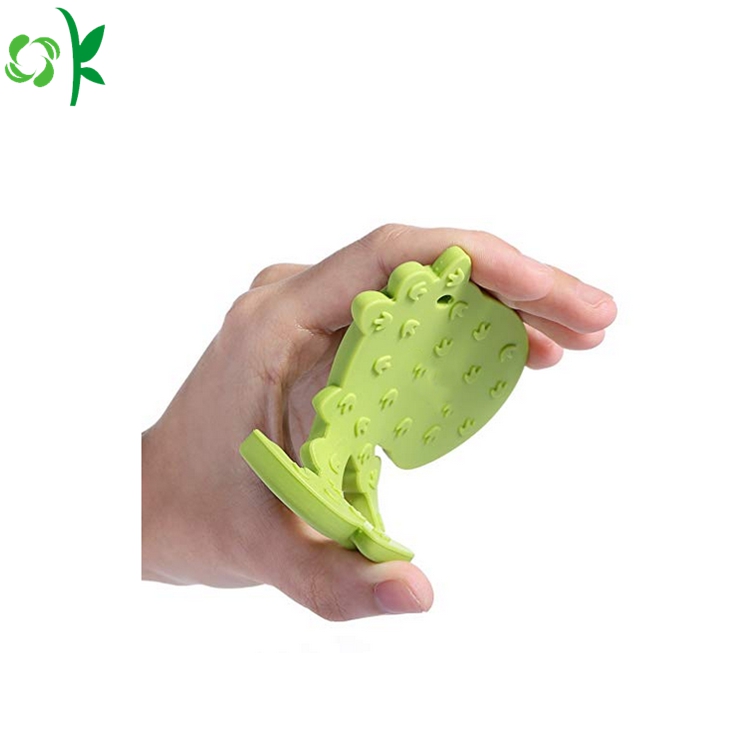 BPA Free Dinosaur Silicone Teether Baby Toy