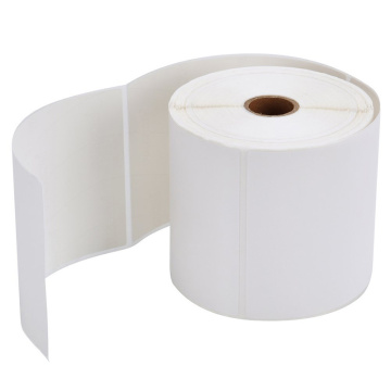 Direct Thermal Label Blank Self Adhesive Shipping Label Sticker Roll