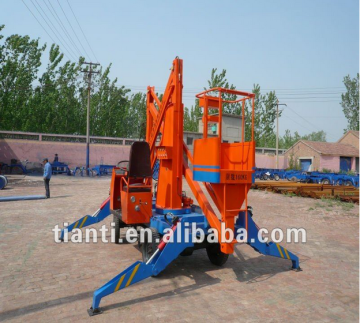 China high working performance scissor lift platform boom lift