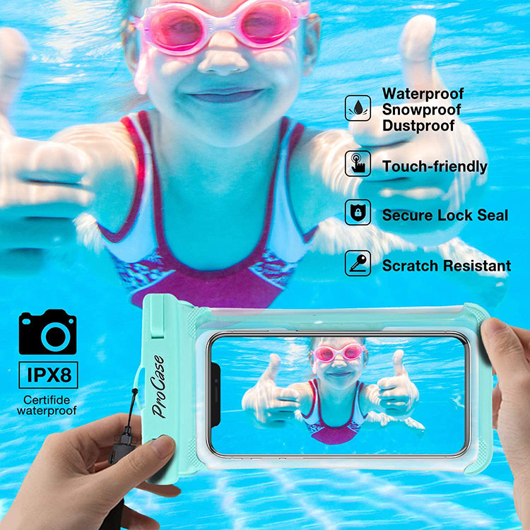 Universal Underwater Waterproof Mobile Pouch In Store