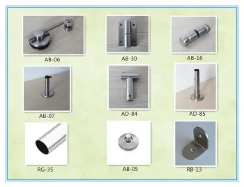304 Stainless Steel Toilet Partition Accessories