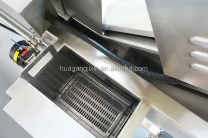 Commercial Continuous Conveyor Chicken Frying Machine Line for KFC Style Chicken Wings