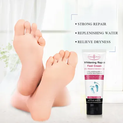 Aichun Beauty Milk Foot Care Cream: Whitening and Repair for Natural Foot Care