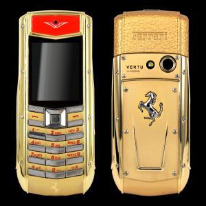 VERTU Ascent Ti Ferrari Nero XS Gold