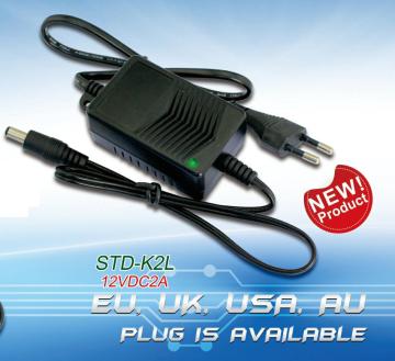 12W Power Supply 12VDC 2A