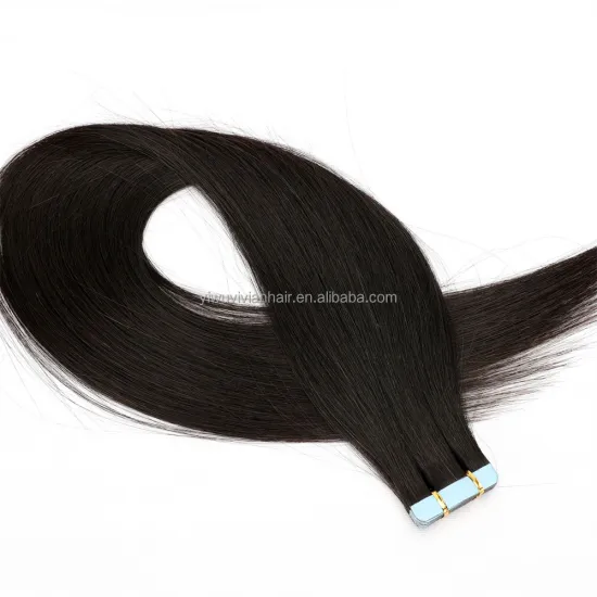 Wholesale 16-28 Inch 100% Remy Human Hair Double Drawn Full Cuticle Natural Tape Hair Extensions: Premium Quality Hair Extensions for Stylists and Salons