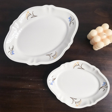 INS Retro Freesia Dinner Plate