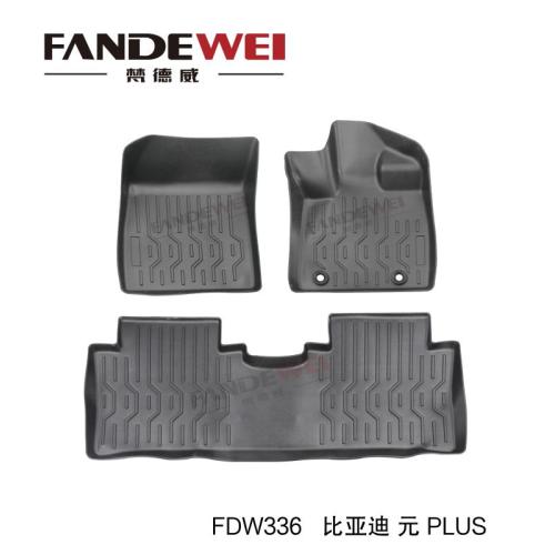 RHD car mats for BYD yuan plus