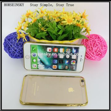 2017 Wholesale Clear Transparent Mobile Phone Case for iphone 7 TPU Case