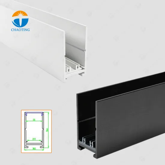 Modern LED Spot Track Lights - 2 Wire Magnetic Rail Lighting System
