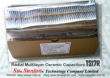 Suntan TS17R Multilayer Radial Ceramic Capacitor