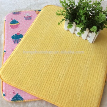 microfiber drying mat for kitchen polyester fabric place mat China supplier wholesaler