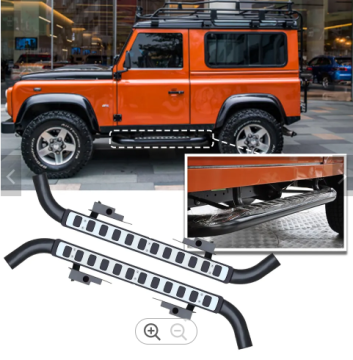 High Quality Aluminum Alloy Running Boards for Land Rover Defender 90/110