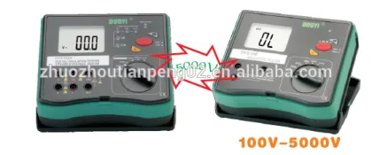 Digital insulation resistance tester