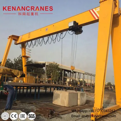 ZPMC Electric Monorail Single Box Girder Gantry Crane Prices for 1, 5, 10, and 20 Ton Capacities