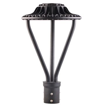 50W LED Post Top Area Light for Gardens - 100-277V Power