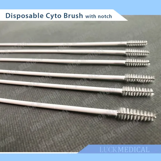 Disposable Cyto Brush with Notch