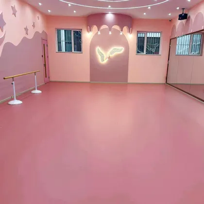 PVC dance room flooring