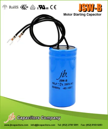 jb JSW AC Single Phase Motor Starting Capacitor Features