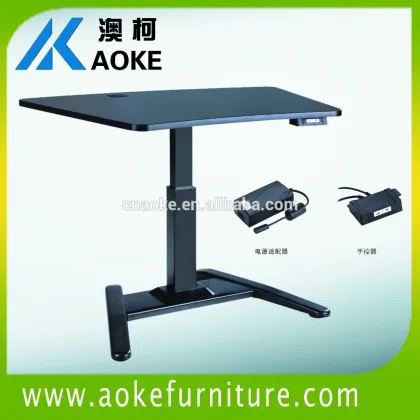 one leg adjustable height dining table