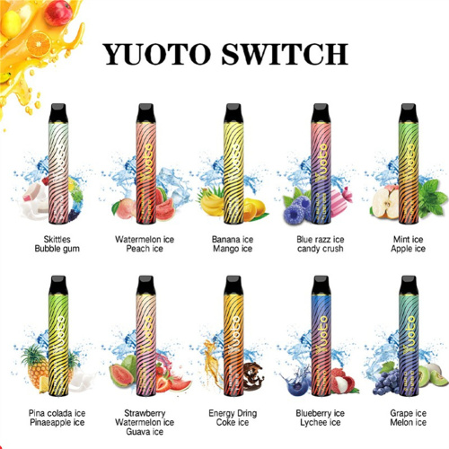 All Flavors Yuoto Luscious 3000 Puff Disposable Vape